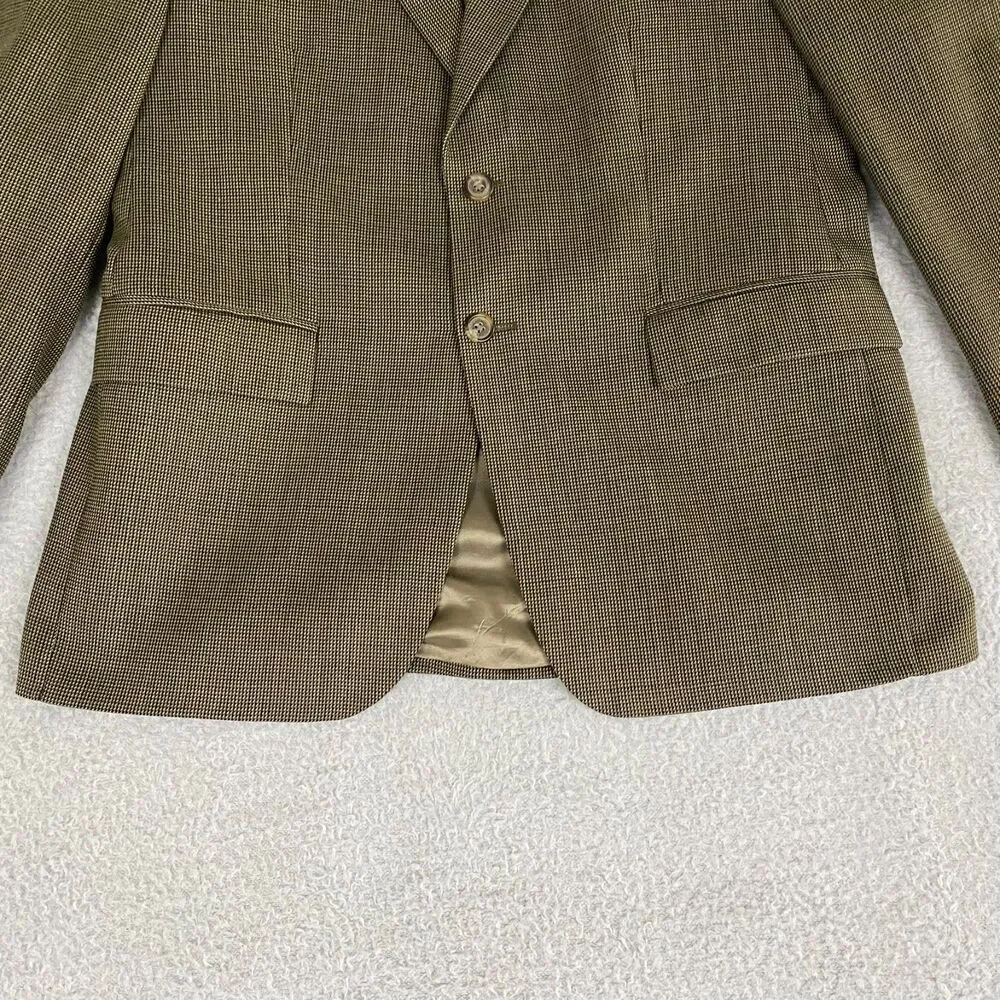 Vintage Ralph Lauren 100% Wool Blazer Jacket Men's Four Button‎ Sleeve Sz 42
